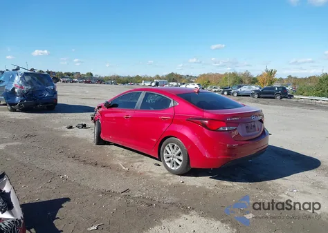 2016 Hyundai Elantra Se из США, поврежденный, VIN KMHDH4AE6GU532167